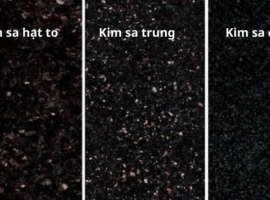 Đá Granite Đen Kim Sa